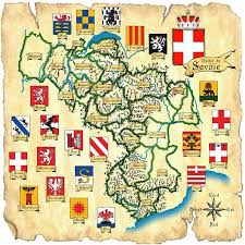 Carte Des Etats De Savoie Savoie Carte Savoie Haute Savoie
