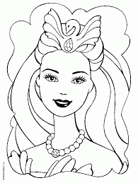 If your child loves interacting. Barbie Coloring Pages Online Free Coloring Home