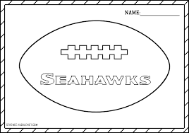 Seattle seahawks coloring pages to improve imagination for. Seattle Seahawks Free Coloring Pages Huddlenet