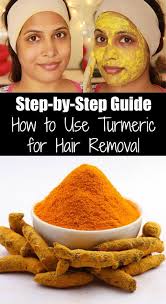 To try this remedy and judge the effectiveness for yourself, mix ½ cup of turmeric with enough milk to make a thick paste. Step By Step Guide How To Use Turmeric For Hair Removal Turmeric Hair Removal Hair Removal Unwanted Hair