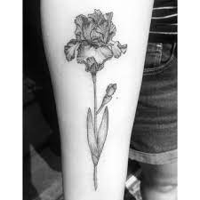Iris For Wendy Forearmtattoo Iristattoo Floraltattoo Singleneedle Illustration Details Linework Blackwork Blac Iris Tattoo Body Art Tattoos Iris Flower Tattoo