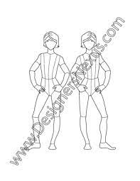 Pin On Free Childrens Croqui Templates