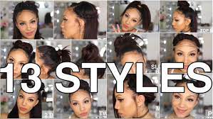 13 Styles On Straight Hair Natural Hair Natural Hair Styles Straight Hairstyles Natural Straight Hair