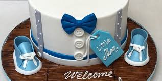 Little Man Boy Baby Shower Millers Bakery