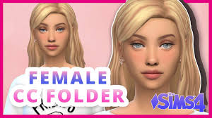 Parallel hair mod · 4. 1000 Items Female Cc Folder Mods The Sims 4 Create A Sim Cas Free Download Youtube