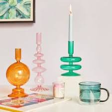 Crystal candle holder set of 3 (20″ h, 19″ h, 18″ h). Rianna Lash Riannalash Profile Pinterest