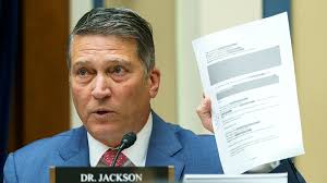Navy demoted Ronny Jackson after damning report