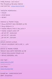 Pin Di Bandar Togel Online Halototo