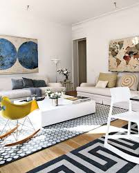 Open Space Apartment Interior Design In Madrid Rugs In Living Room Apartment Interior Apartment Interior Design