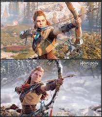 Although aloy looks younger rather than older. Horizon Zero Dawn Vs Horizon Ii Aloy Character Model Comparison Uncompressed Png Page 2 Resetera