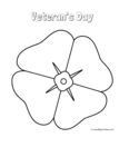 The coloring page is printable and can be used in the classroom or at home. Veteran S Day Coloring Pages