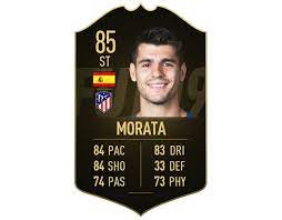 Morata (born 23 october 1992) is a spanish footballer who plays as a striker for spanish club atlético madrid, on loan from chelsea, and the spain national team. Morata Fifa 20 Price