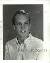 1982 Press Photo Swimmer John Bower