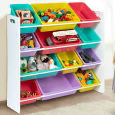 Il s'agit d'une armoire penderie pour enfant. Etagere Rangement Jouets 4 Niveaux Multicolore