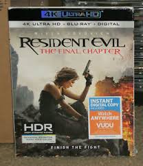 I admit my interest in watching these movies has been decreasing after each installment that has either way, i still enjoyed this final chapter as i'm sure most fans did as well. Resident Evil The Final Chapter 4k Ultra Hd Blu Ray New With Slipcover Ebay