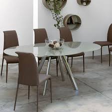 The perfect italian collection to any contemporary space. Peressini Cassa Myles Extending Glass Dining Table