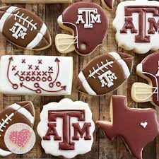 Contact email protected for more information. Texas A M Cookies Aggie Cookies Aggies Aggie Football Aggie Football Cookies Texas Football I Graduation Cookies Football Cookies Football Sugar Cookies