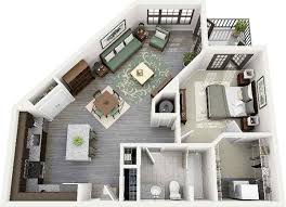 Glade creek roanoke va apartments floor plans and. 20 One Bedroom Apartment Plans For Singles And Couples Home Design Lover