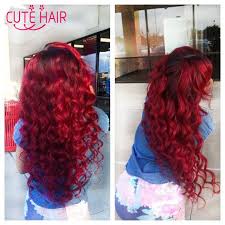 Ombre dark red curly weave human hair 3 bundles 99j brazilian curly hair 100g/bundles burgundy kinky curly human hair extensions for black women (121416) 4.0 out of 5 stars 107 $74.91 $ 74. Ajf Red Weave Hair Extensions Nalan Com Sg