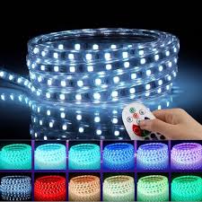 The battery case waterproof rating is ip44, and the wire waterproof rating is ip67. 20ft 6m 360led Waterproof Rgb Multicolor Changing Flexible Led Rope Lights Tv Backlight Tape Strip Light Kit With 24key Ir Remote Control 4 Light Pattern Modes Memory Function Ac 110 120v Walmart Com