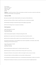 To write great resume for human resources administrative assistant job, your resume must include: Sales Administrative Assistant Resume Template Templates At Allbusinesstemplates Com