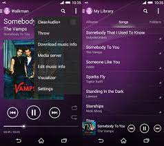 Import your music, arrange in playlists and just listen . Walkman Sony Mp3 Apk