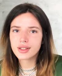 Panoramic autumn landscape with wooden path at sunset. Bella Thorne Wikipedia