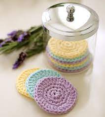 Thoroughly wash your fabric before you start doing anything with it, if you are not reusing fabrics. Reusable Crochet Face Scrubbies Dabbles Babbles