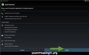 How To Install Swift Streamz On Android Your Streaming Tv Android Box Android Streaming Tv