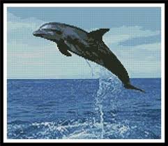 Cat sampler cross stitch pattern. Dolphin Leap By Artecy Cross Stitch