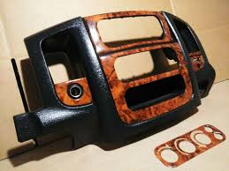 2002 2003 2004 2005 Dodge Ram Woodgrain Dash Radio Bezel Climate Trim Cover Surround Panel Dodgeram Chrysler Mopar Dodg Used Car Parts Wood Grain Dodge Ram