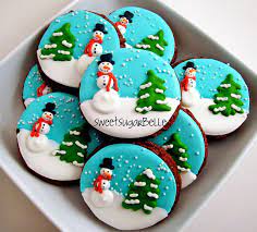 Best royal icing christmas cookie from 25 best christmas tree cookies ideas on pinterest. Christmas Royal Icing Transfers The Bearfoot Baker