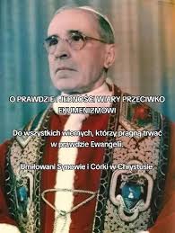 papież #watykan #pius #ekumenizm #piusxii