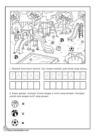 Soal tentang lamaran pekerjaan beserta jawaban contoh artikel ilmiah pdf artikel anak usia dini soal unbk. Latihan Soal Anak Tk Tema Rekreasi 1