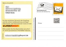 File Responseplus Postkarte Fur Epostbrief Adresse Png Wikimedia Commons
