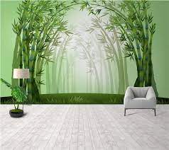 Mural painting of bamboo tree / bamboo tree mural painting the concept chosen for the wall design came up on a mural art. Beibehang Custom Wallpaper Mural Modern Fashion Simple Green Bamboo Mural Background Wall Decoration Wall Papers Home Decor Wallpapers Aliexpress