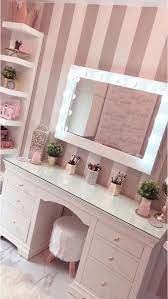 Dressing Table Makeup Home Decoration Small Room Mirror Stool Bedroom Cloakroom Bathroom Diy Makeup Room Decor Girl Bedroom Decor Dressing Table Design