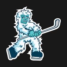 Yeti Ice Hockey Comic