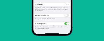 You can turn off the auto brightness setting in ios 13 on your iphone by going to your accessibility menu. How To Turn Off Auto Brightness On Your Iphone