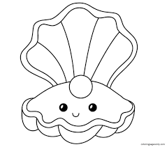 I have investigated giant clams found in the red sea since 2015, which includes my time and ph.d. Cartoon Seashell Coloring Pages Clam Coloring Pages Coloring Pages For Kids And Adults