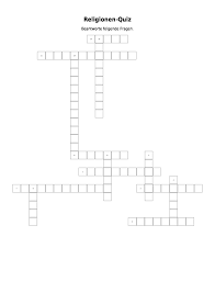 Kalender 2021 kostenlos downloaden und ausdrucken. Kreuzwortratsel Religionen Quiz Als Pdf Arbeitsblatt Schulraetsel De