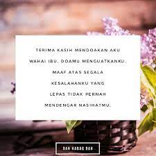 Terima Kasih Atas Semua Doamu Untukku Ibu Dahhabaqdah Tag Kawan Hangpa Cards Against Humanity Quotes Cards