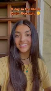 Isa, our DE student showing us her day in Quito! 🤩, • , Making the most of  her study abroad experience 👏🏼, •, 📸 Isa J.