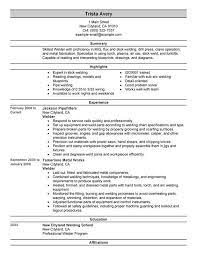Welder Resume Sample My Perfect Resume Resume Examples Teacher Resume Examples Sales Resume Examples