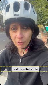 The poor driver. All he did was park behind me. But his car made a funny  noise so I hurled myself into a bush. No wonder the cycle racers in  Richmond Park swear at me. I'm a pootler. The modern world ...