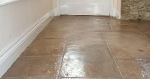 Old Cotswold Flagstone Floor Cleaned Grouted And Polished Floor Restoration Flagstone Flooring Flooring
