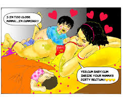 Indian mother and son anal sex