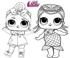 Merbaby Mermaid And Can Do Baby Lol Surprise Coloring Page Barbie Coloring Pages Lol Dolls Merbaby