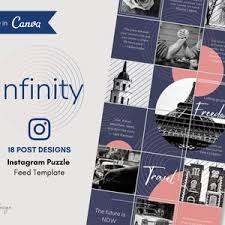 Instagram Puzzle Feed Template
