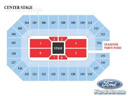 Seating Charts Ford Park